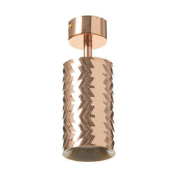 Спот «Астер» GU10 медь 7.5×7.5×20 см