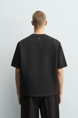 SUDADERA RELAXED FIT T?CNICA / Negro - Zara фото 3