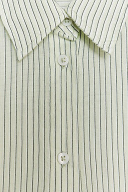 OVERSIZE STRIPED SHIRT - Zara фото 19