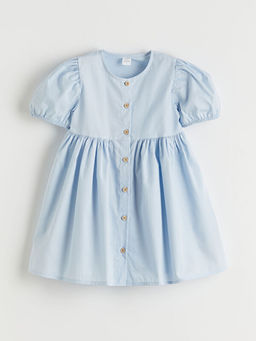 Balon Kollu K?z ?ocuk F?rf?rl? Elbise