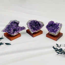 Друза Аметиста на подставке - Радуга самоцветов фото 6