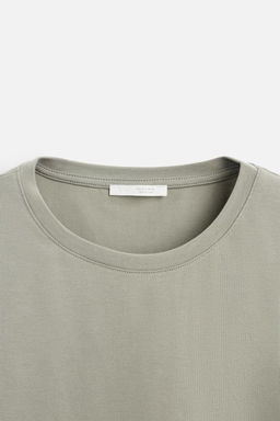 BASIC SLIM FIT T-SHIRT - Zara фото 67