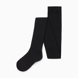 Колготки детские, чёрные, рост 116-122 см