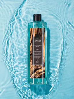 Шампунь-гель для душа для мужчин Экстремальный заряд, 500 мл