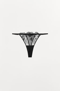 LACE THONG - Zara фото 4