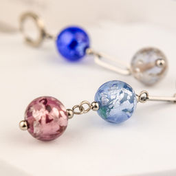 Серьги из муранского стекла SHINE LC3467