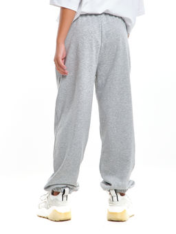 Спортивные брюки трикотажные 22-7999 коричневый - Mini maxi фото 14