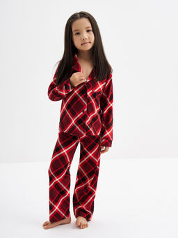 Красная пижама в клетку - Kogankids фото 6