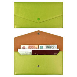 Органайзер-папка д/путешествий арт.48410/50 НАППА САЛАТОВЫЙ МЕТАЛЛИК