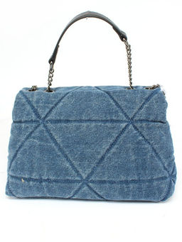 Сумка женская текстиль DJ-7050-1-BLUE JEAN 1отд+карм/перег, синий SALE 261498 - Bobo фото 2