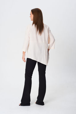 Блуза Modema 769 желтая полоска  фото 4