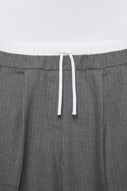 DOUBLE WAISTBAND TROUSERS - Zara фото 3
