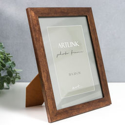 Фоторамка для фото 15×20 см Emma, пластик, коричневый
