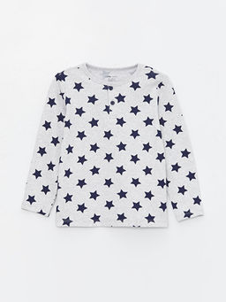 Bisiklet Yaka Bask?l? Erkek Bebek Pijama Tak?m - Waikiki фото 2