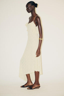 STUDDED LACE DRESS - Zara фото 4