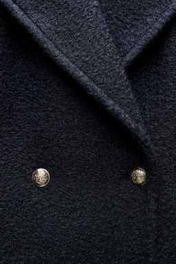 BOUCLE DOUBLE-BREASTED COAT - Zara фото 6