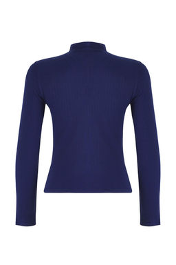 Ekru More Sustainable Fitted/Vucuda Oturan Fitilli Esnek Orme Bluz TWOAW26BZ00227 - Trendyolmilla фото 8