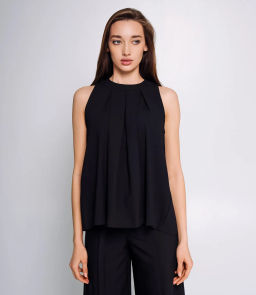 Блуза #КТ2273 (1), чёрный