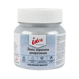 Краска акриловая VISTA-ARTISTA idea Эмаль акриловая декоративная VIAE-220 220 мл 005 под жемчуг белый