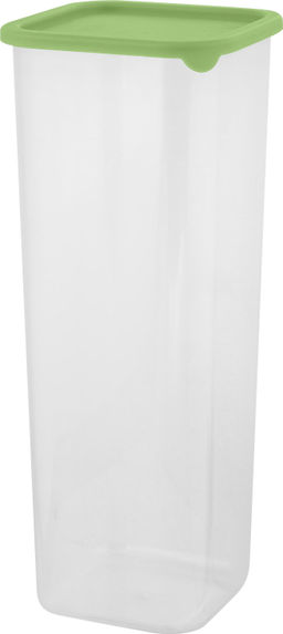 Банка для сыпучих продуктов Sugar&Spice Vanilla квадрат. 1,9л, с гибкой крышкой фисташка SE168610050