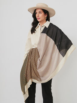 Большой, мягкий, тонкий и очень нежный двусторонний палантин - Tantino фото 4