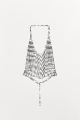 METAL RING TOP - Zara фото 6