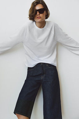 CAMISETA MANGA LARGA RANGL?N / Blanco - Zara фото 11