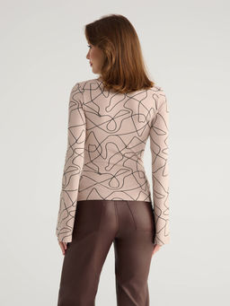 ESLI Джемпер BNH2BRD (MM) beige-lines - Conte elegant фото 3