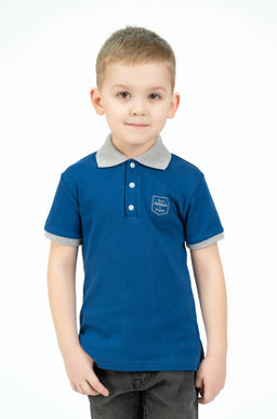 Детская футболка поло индиго оригинал