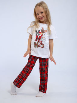 Пижама детская, модель 328, трикотаж (28 размер, Новый год) - Ивановотекстиль фото 2