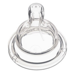 Соска на бутылочку Крошка Я, широкое горло Ø50 мм., от 3 мес., средний поток