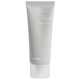 Celimax Dual Barrier Watery Sun Cream SPF50+PA++++, 40ml - Солнцезащитный крем с комплексом церамидов