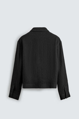 IRREGULAR TEXTURED JACKET - Zara фото 8