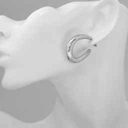 Серьги QF Нежность, набор 3 пары, цвет серебро  фото 3