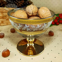 Ваза на ножке "Лоза" арт. EAV116-2542/AV-59