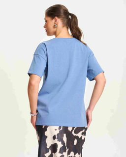 Футболка оверсайз с уникальным принтом сгущенка - Sahar art lab фото 3