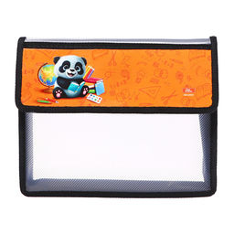 Папка для тетрадей, А5, пластиковая, 23×19×5 см «Панда»