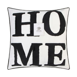 Наволочка декоративная Этель Бохо Home, 45х45 см, цвет чёрный  фото 5