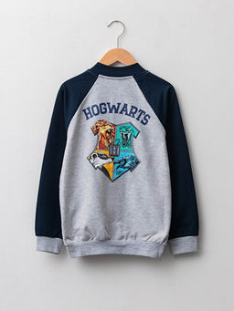Bisiklet Yaka Harry Potter Bask?l? Uzun Kollu Erkek ?ocuk H?rka - Waikiki фото 2