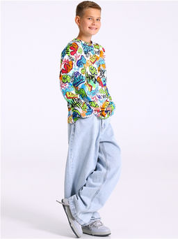 лонгслив 1ПДЛД4898001н - Апрель фото 4