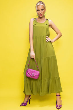 Сарафан Море соблазна (оливковый) - Эльза фото 2