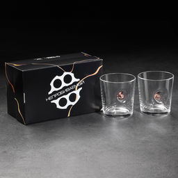 Стакан для виски «Непробиваемый», набор 2 шт., 250 мл