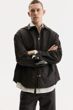 Sobrecamisa revestida Regular Fit - H&m фото 3
