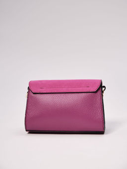 Сумка замшевая Deboro 31033 фиолетовый флокс