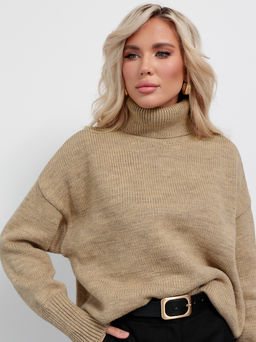 JETTY Джемпер вязаный свитер с горлом  фото 20