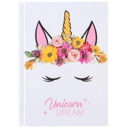 Блокнот А6 Unicorn, 64 листа, в твёрдой обложке, Минни Маус и Единорог - Disney фото 3