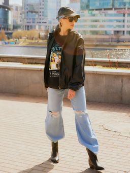 Футболка женская MIST Culture, размер 42, чёрная