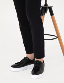 Siyah Casual Ayakkab_