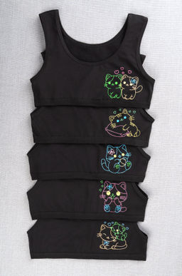 Майка-топ для девочки 5шт. Happyfox