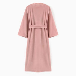 Халат домашний женский KAFTAN Plushy, размер 52-54, розовый